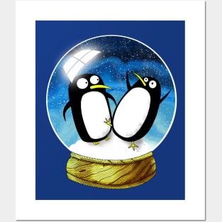 Christmas Snow Globe Posters and Art